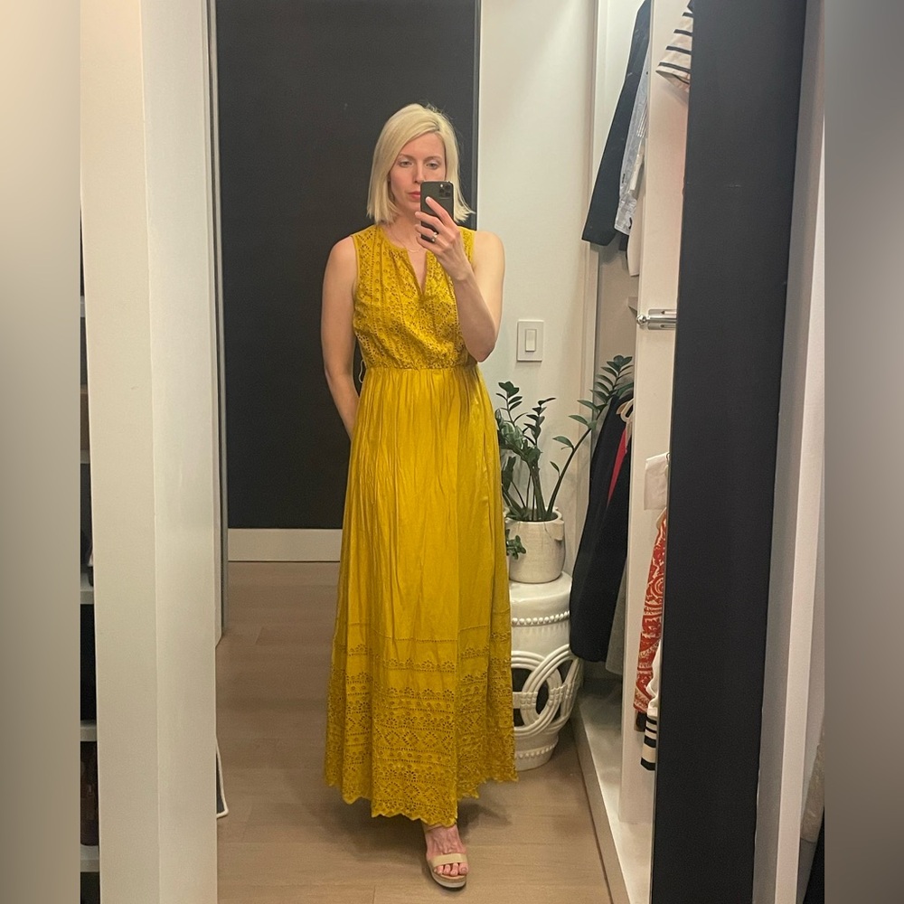 Anthropologie Citron Maxie Dress